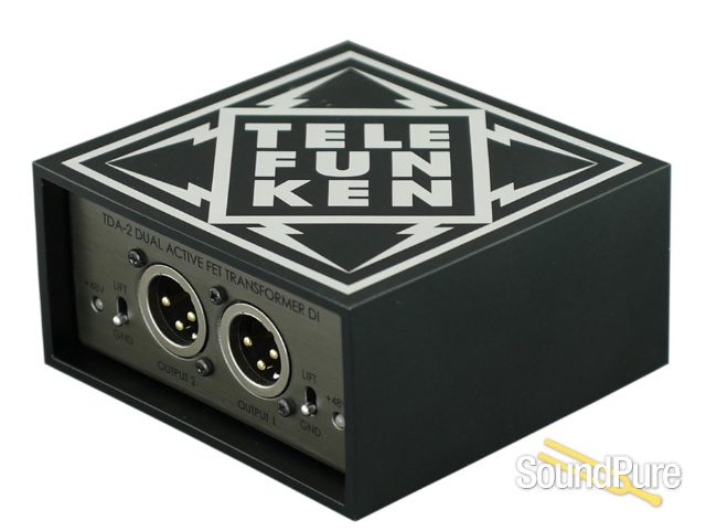 Telefunken TDA-2 Dual Channel Active Direct Box — image 1