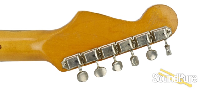 1982 Fender Shoreline Gold Stratocaster #V000726 - Used — image 7