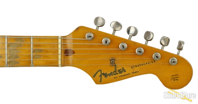 1982 Fender Shoreline Gold Stratocaster #V000726 - Used — image 9