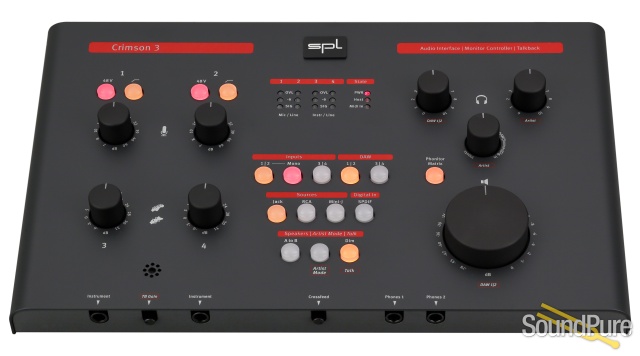 SPL Crimson 3 (black) - Interface w/ Phonitor Matrix — image 1