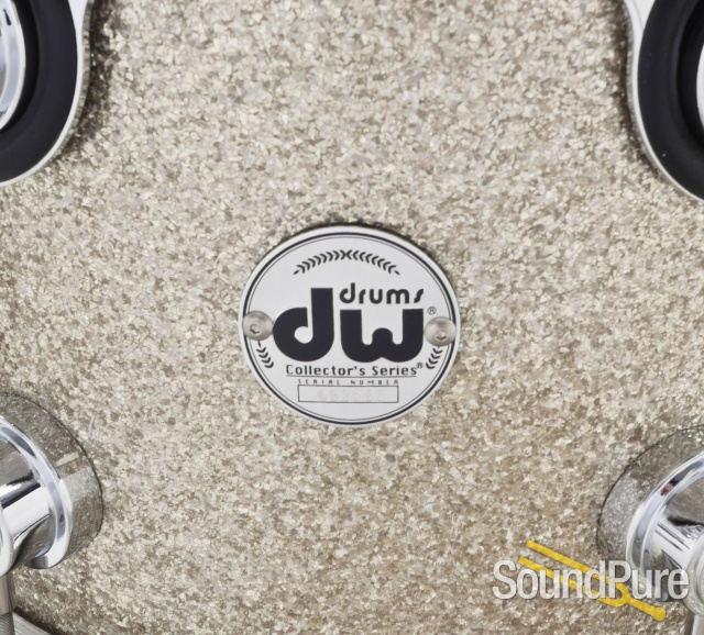 DW 4pc Collectors Series Mahogany Drum Set-Broken Glass — image 6
