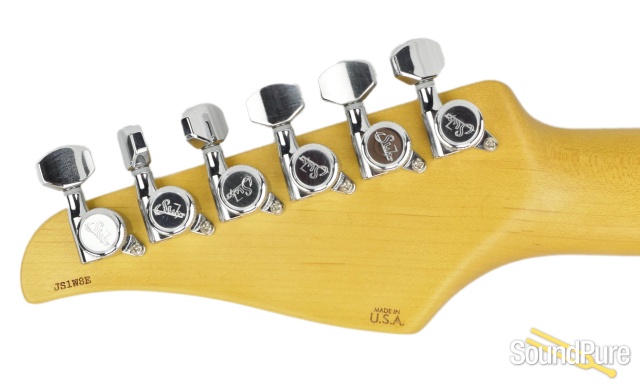 Suhr Classic Antique Pro Black Over 3 Tone Burst #JS1W8E — image 3