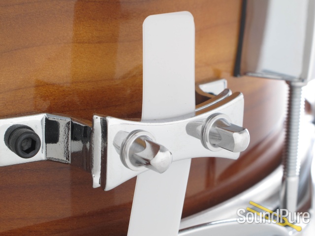Pork Pie 7x14 Fumed Aspen Maple Snare Drum — image 4