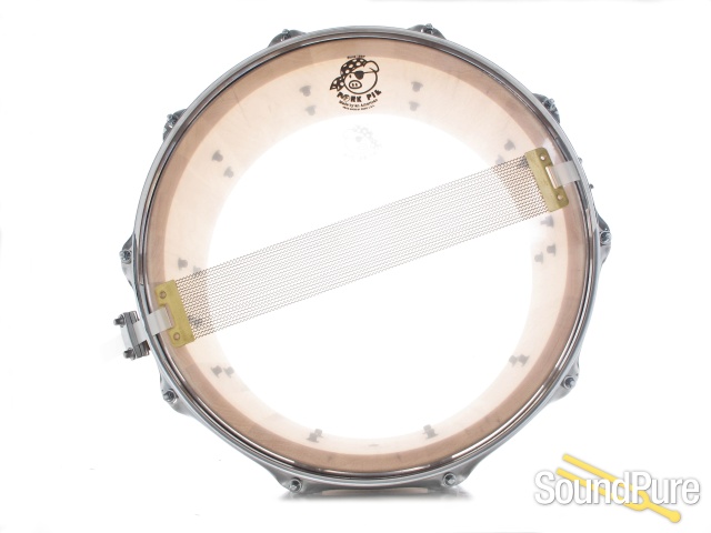 Pork Pie 6.5x14 Hickory Stave Snare Drum — image 4