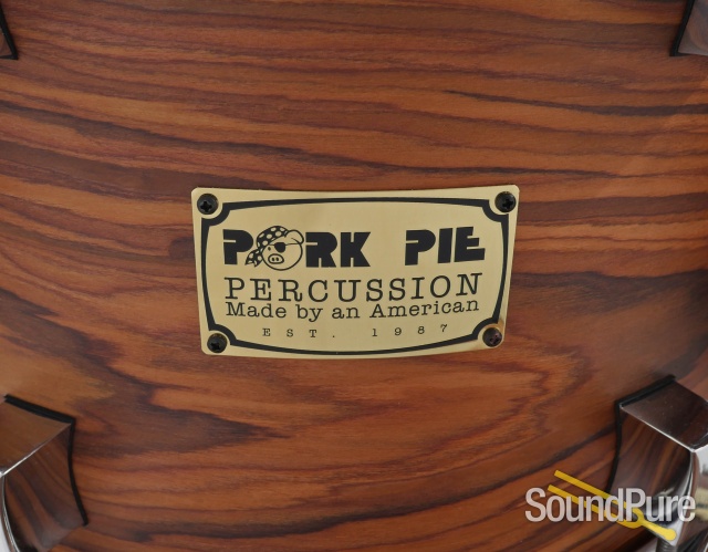 Pork Pie 5pc Maple Drum Set- Rosewood Oil — image 5