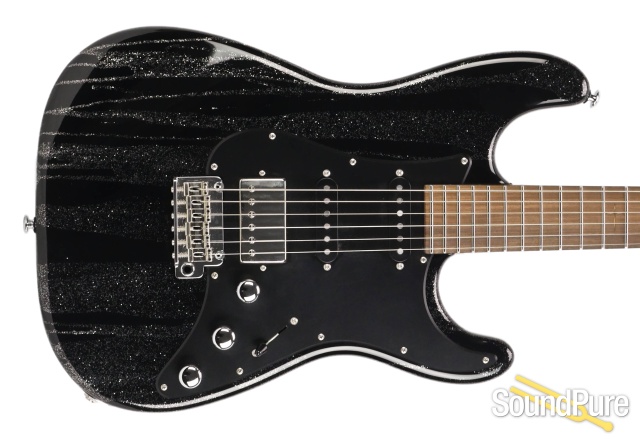 Suhr Classic Silver Sparkle Drip HSS #27817 - Used — image 5