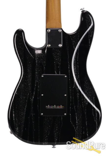 Suhr Classic Silver Sparkle Drip HSS #27817 - Used — image 9