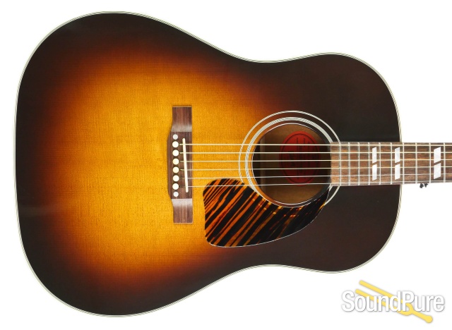 Gibson SJ Woody Guthrie Sunburst Acoustic #11392037 - Used — image 6
