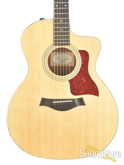 Taylor 214CE DLX Acoustic Guitar #2103076541 - Used — image 1