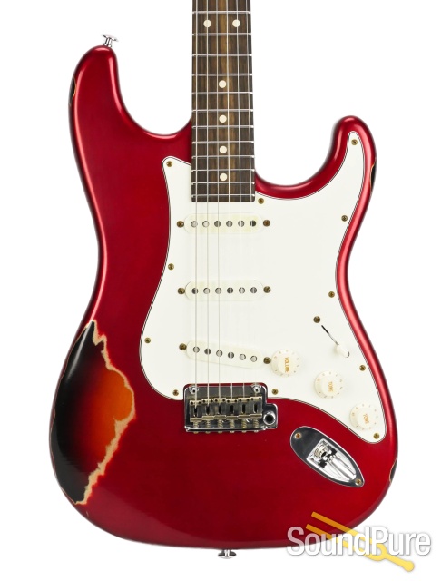 Suhr Classic Antique Pro Red Over 3 Tone Burst #JS6R6U — image 1