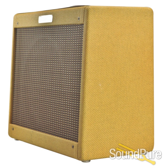 Fender '57  Custom Deluxe Amp Tweed - Used — image 3