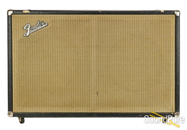 1965 Fender Bandmaster 2x12 Cab - Used — image 1
