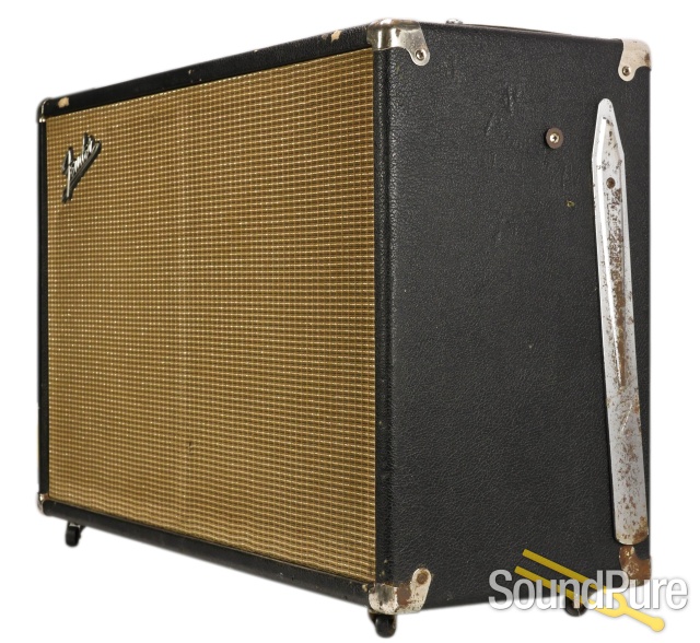 1965 Fender Bandmaster 2x12 Cab - Used — image 4