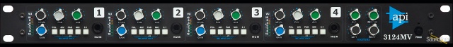 API Audio 3124MV 4-Channel Preamp/Mixer with Transformer Tap — image 1