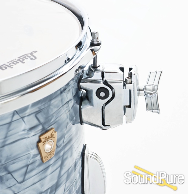 Ludwig 3pc Classic Maple Fab Drum Set Sky Blue Pearl — image 7