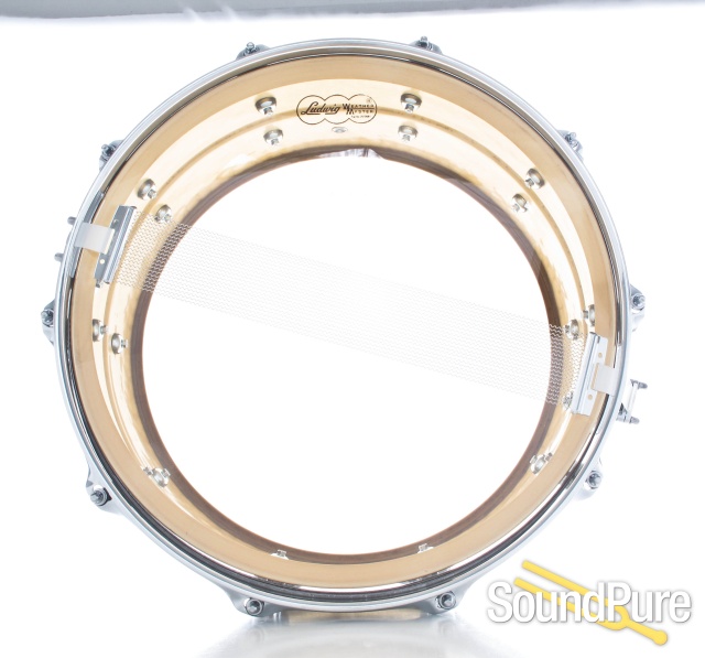 Ludwig 6.5x14 Hammered Bronze Phonic Snare Drum — image 3