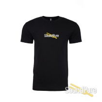 Sound Pure Branded T-Shirt Black - Medium