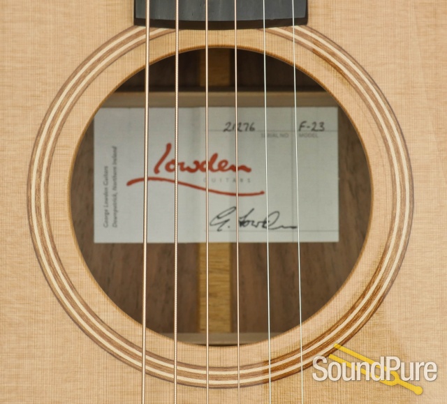Lowden F23 Red Cedar/Walnut Acoustic Guitar #21276 — image 8