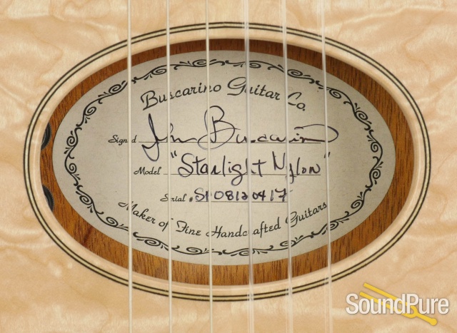 Buscarino Starlight Nylon Acoustic Electric #SP08120417 — image 8