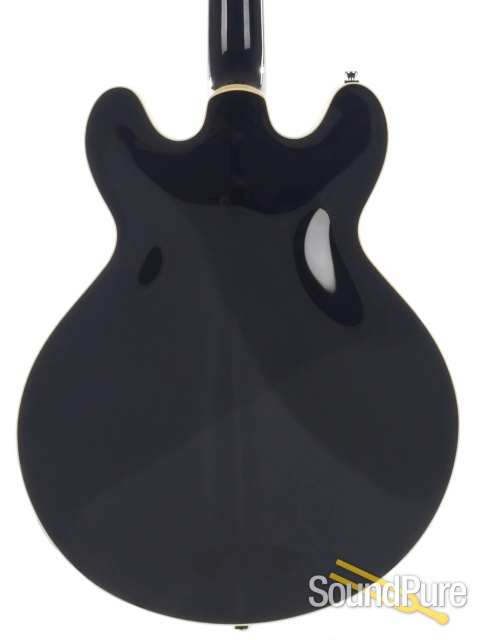 Collings I-35 LC Jet Black Semi Hollow Electric #181046 — image 2