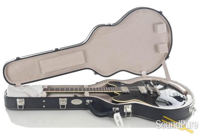 Collings I-35 LC Jet Black Semi Hollow Electric #181046 — image 6