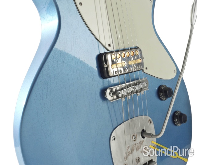 Collings 360 LT M Pelham Blue Aged w/ Mastery Bridge #18609 — image 2