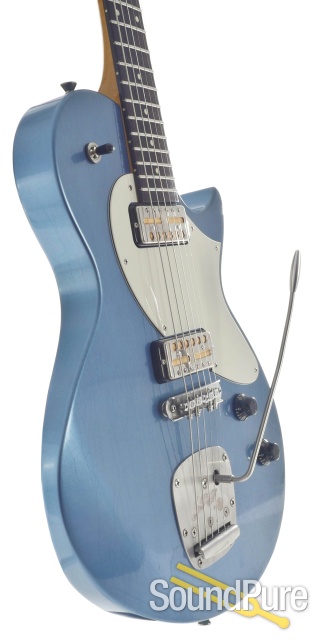 Collings 360 LT M Pelham Blue Aged w/ Mastery Bridge #18609 — image 5
