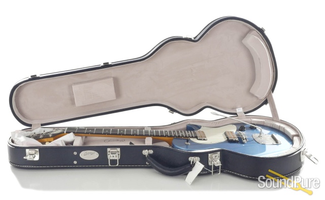 Collings 360 LT M Pelham Blue Aged w/ Mastery Bridge #18609 — image 7