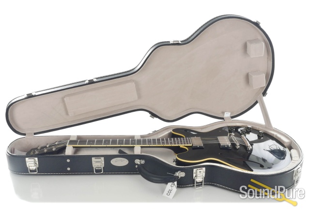 Collings I-35 LC Jet Black Aged Semi Hollow #181065 — image 6
