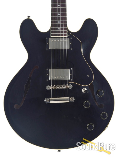 Collings I-35 LC Jet Black Aged Semi Hollow #181065 — image 1