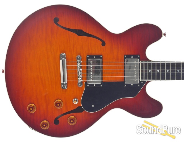 Collings I-35 LC Brock Burst Semi Hollow Electric #181085 — image 5
