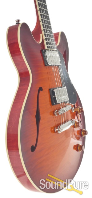 Collings I-35 LC Brock Burst Semi Hollow Electric #181085 — image 8