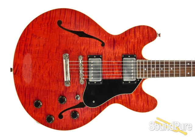 Collings I-35 LC Aged Faded Cherry #17955 Electric Guitar — image 5