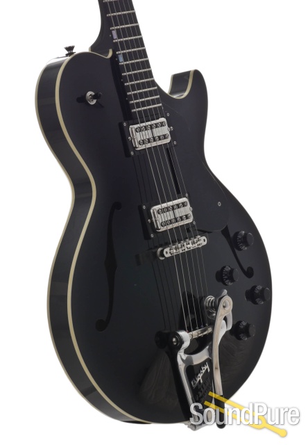 Collings Statesman LC Jet Black w/ LollarTron Pickups — image 4