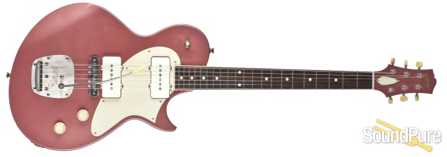 Collings 360 LT M Aged Burgundy Mist #17561 — image 6