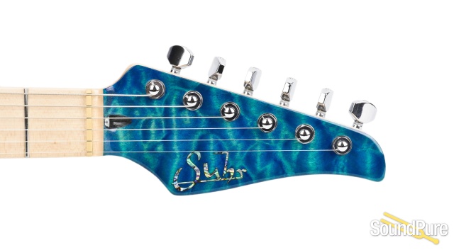 Suhr Modern Aqua Blue Burst Electric #17849 - Used — image 5