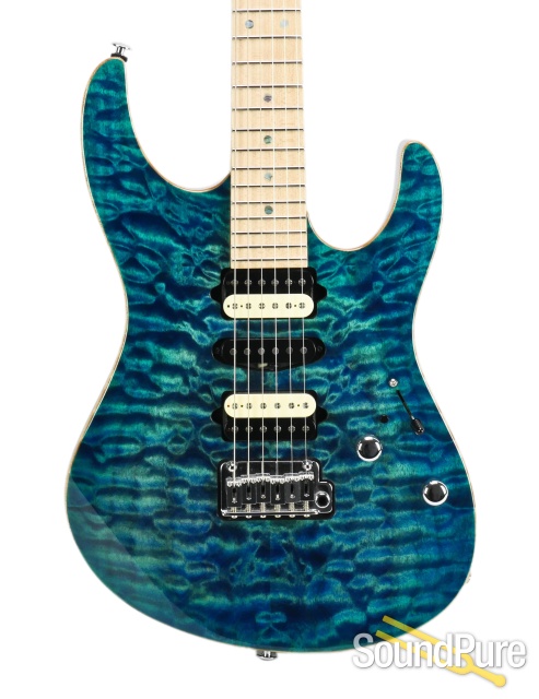 Suhr Modern Aqua Blue Burst Electric #17849 - Used — image 1