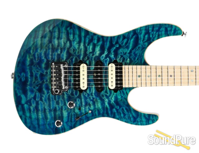Suhr Modern Aqua Blue Burst Electric #17849 - Used — image 6