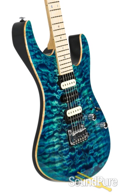 Suhr Modern Aqua Blue Burst Electric #17849 - Used — image 7