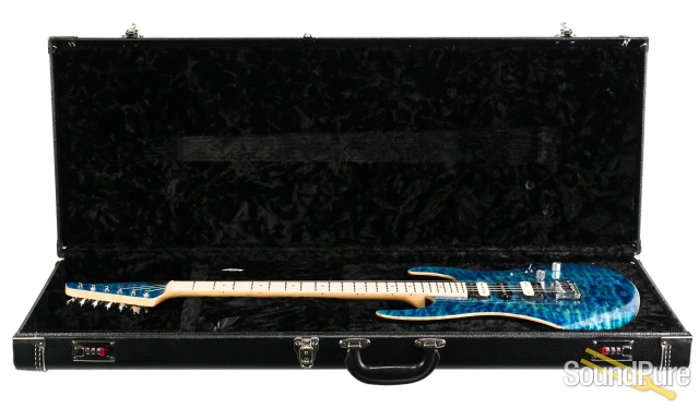 Suhr Modern Aqua Blue Burst Electric #17849 - Used — image 10