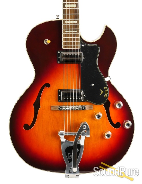 Guild CE-100D Capri w/ Guild Vibrato #KSG1400759 - Used — image 1
