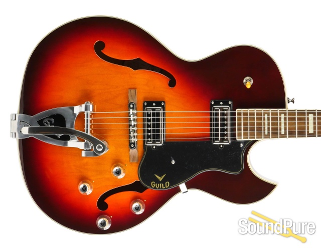 Guild CE-100D Capri w/ Guild Vibrato #KSG1400759 - Used — image 5