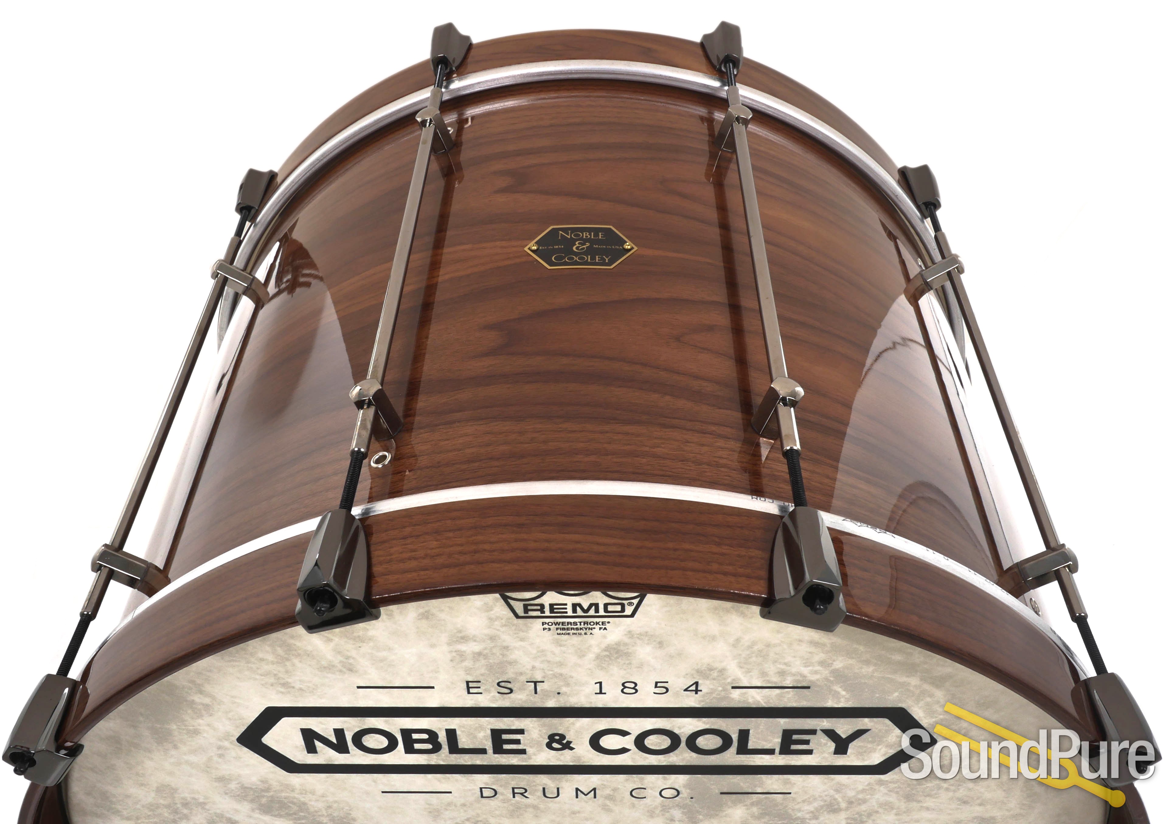 Noble & Cooley 3pc Walnut Ply Drum SetNatural Gloss