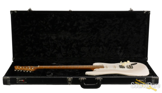 Michael Tuttle Custom Classic S Mary Kay White #466 — image 9