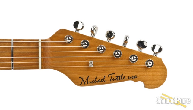 Michael Tuttle Custom Classic S Mary Kay White #466 — image 10