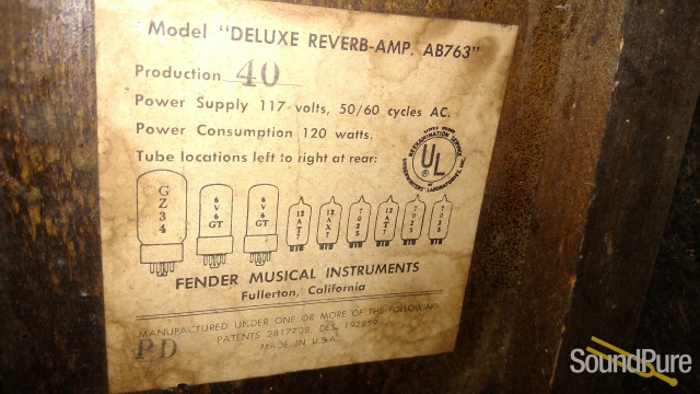 1966 Fender Deluxe Reverb - Used — image 9