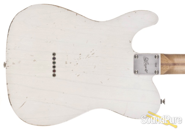 Luxxtone Choppa T Trans White Electric Guitar #240 — image 3