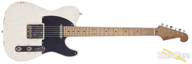 Luxxtone Choppa T Trans White Electric Guitar #240 — image 5
