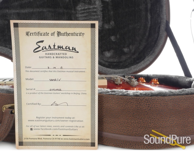 Eastman SB59/V Classic Varnish Electric Guitar #12750522 — image 6