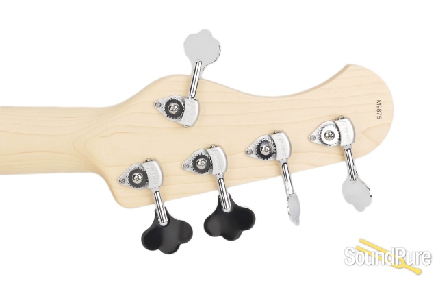 Sadowsky MV5 Trans White 5-String Electric Bass #M9875 — image 2